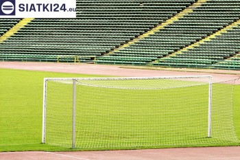 Siatki Inowrocław - Siatki do bramki - 5x2m - piłka nożna, boisko treningowe, bramki młodzieżowe dla terenów Inowrocławia